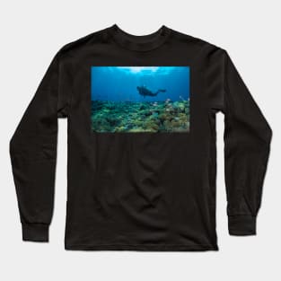 SCUBA diver heaven Long Sleeve T-Shirt